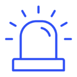 vector sirena de policía